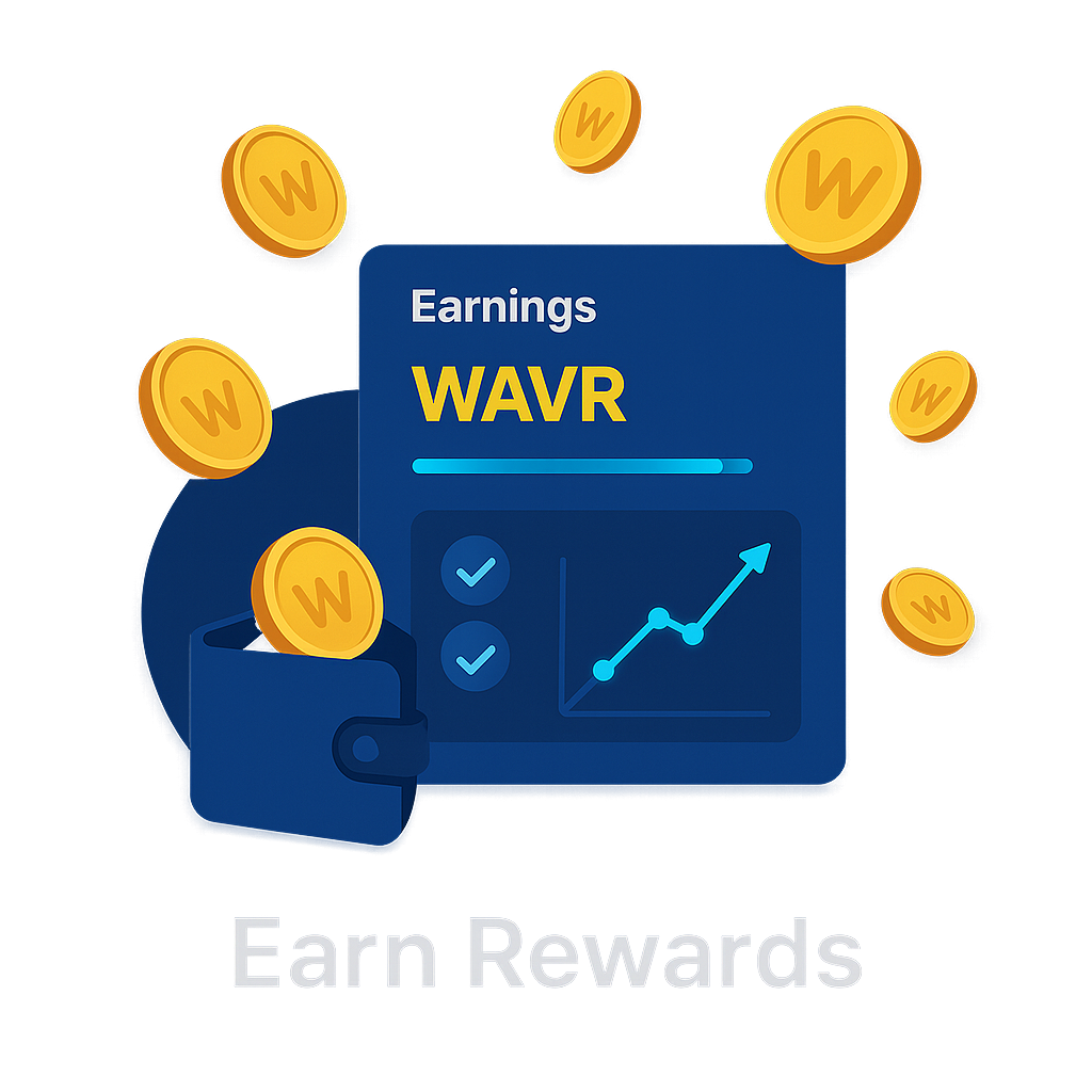 Earn Wavyr rewards